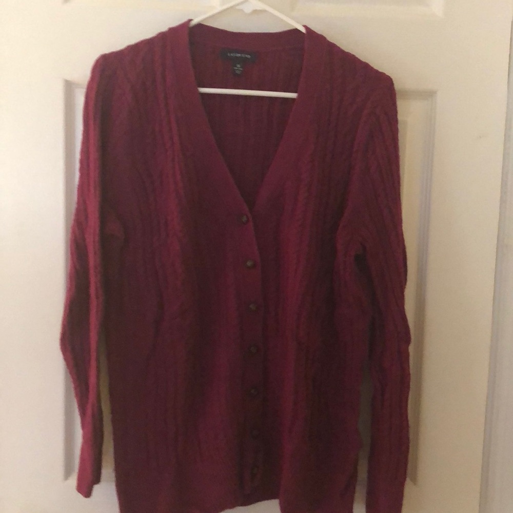 Lands end cardigan